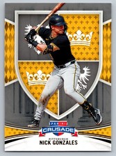 Nick Gonzales 2024 Panini Crusade #50 Silver Pittsburgh Pirates