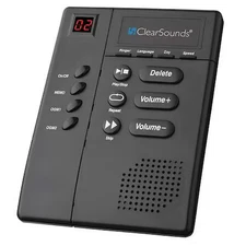 Clearsounds Ans3000 Amplified Answering Machine, Black