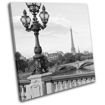 版画　PARIS  12 Paris Eiffel Tower Landscape Landmark City SINGLE CANVAS