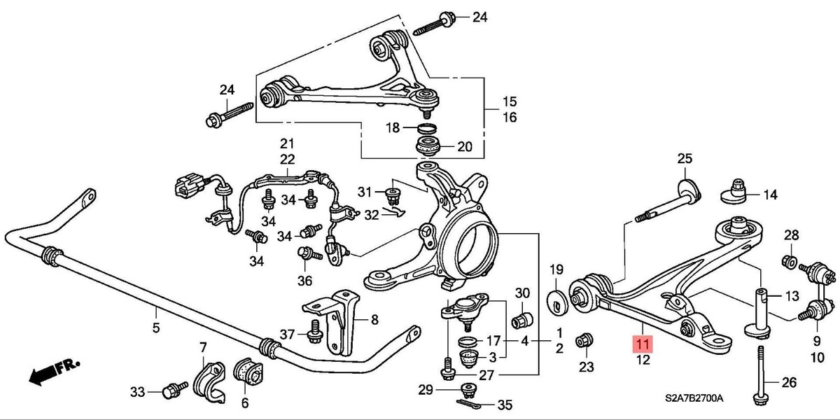 Ap1 or Ap2 Honda S2000 Front Lower Control Arms for sale online | eBay
