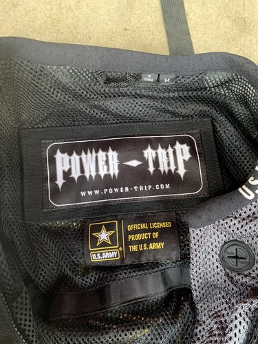 POWER-TRIP U.S. ARMY Armored Motorcycle Jacket Tactical Rack - Size M - Picture 3 of 4