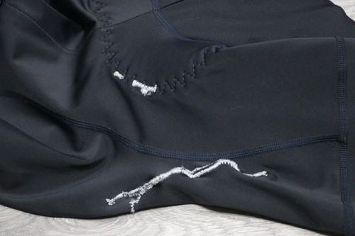 RAPHA Pro Team Vintage Italy Black/White Padded Bib Shorts Cycling Mens Sz M - Picture 14 of 21