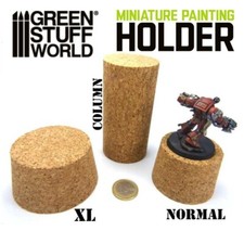 Green Stuff World: Sculpting Cork for Armatures - Miniature Painting Holder