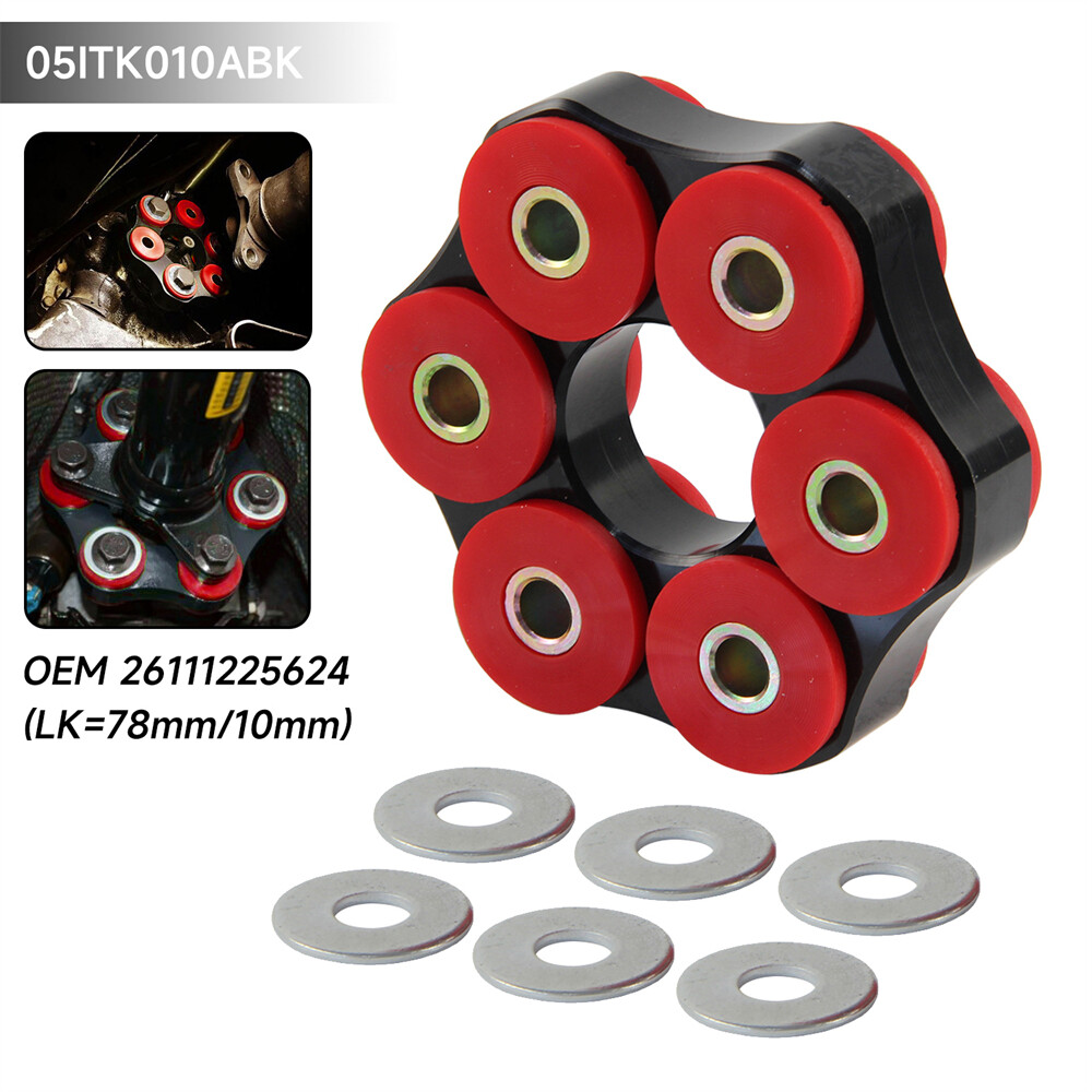 Polyurethane Flex Disc Drive Shaft LK=78mm/10mm BMW 3 Series E30