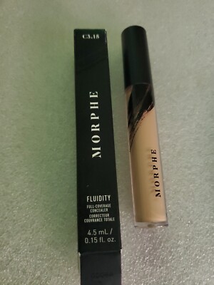 MORPHE Fluidity Full Coverage Concealer 4.5ml/ 0.15fl.oz.  C3.15 Soft Matte. BIN