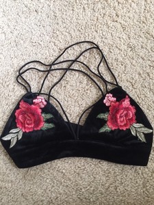 embroidered bralette top
