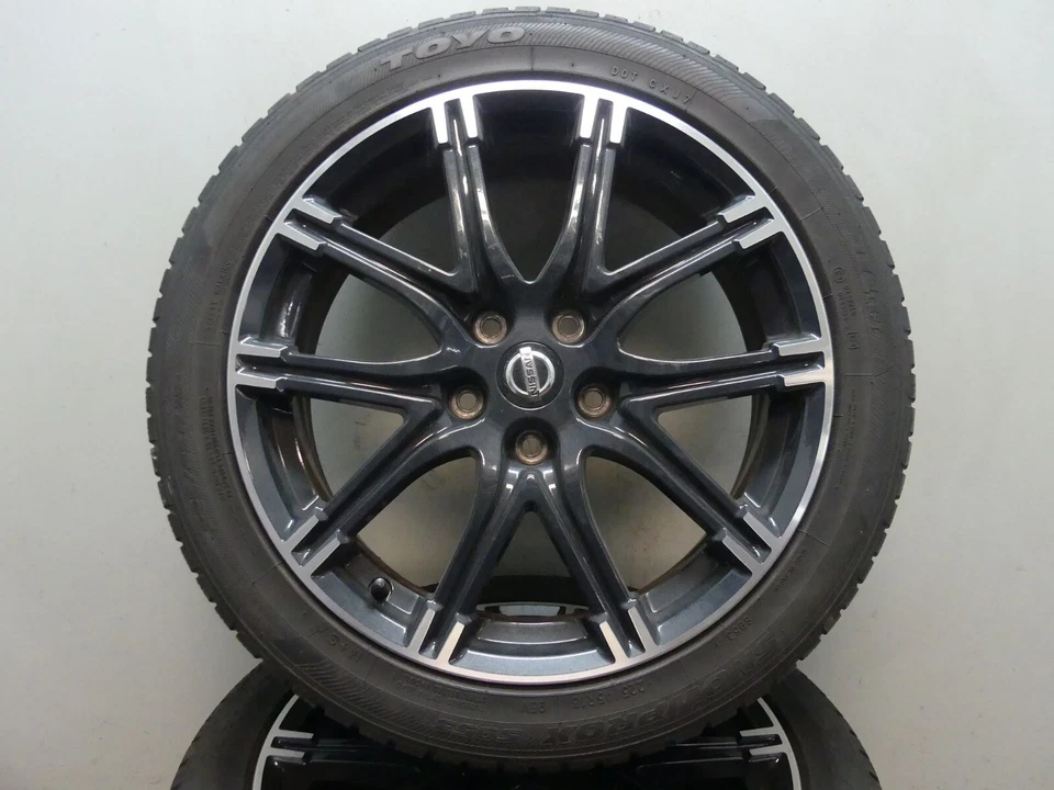 225/45 R18 Winterreifen Nissan Juke F15 18 Zoll Alufelgen N124-870 4-6mm - Bild 3 von 4