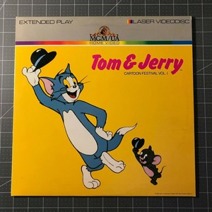 Details About Tom Jerry Cartoon Festival Laserdisc Ld