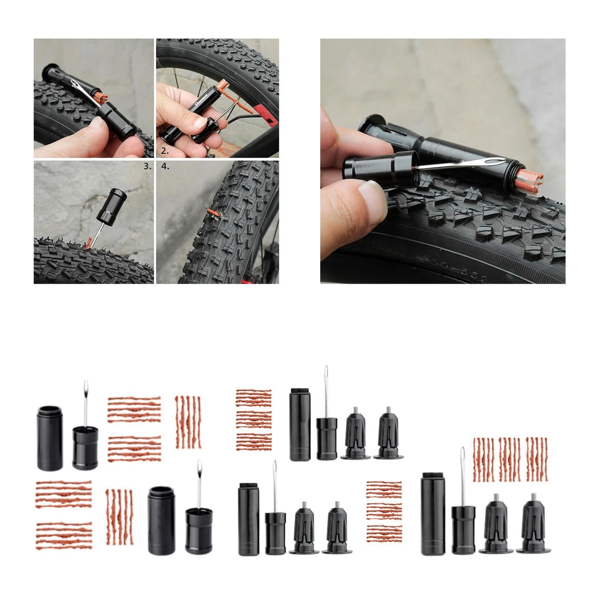 Tubeless bacon strips clearance