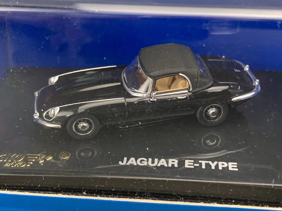 1:87 Ricko 1974 Jaguar E-Type V-12 recarga, negro ¡nuevo en caja! HO5763 Foto 3 de 3