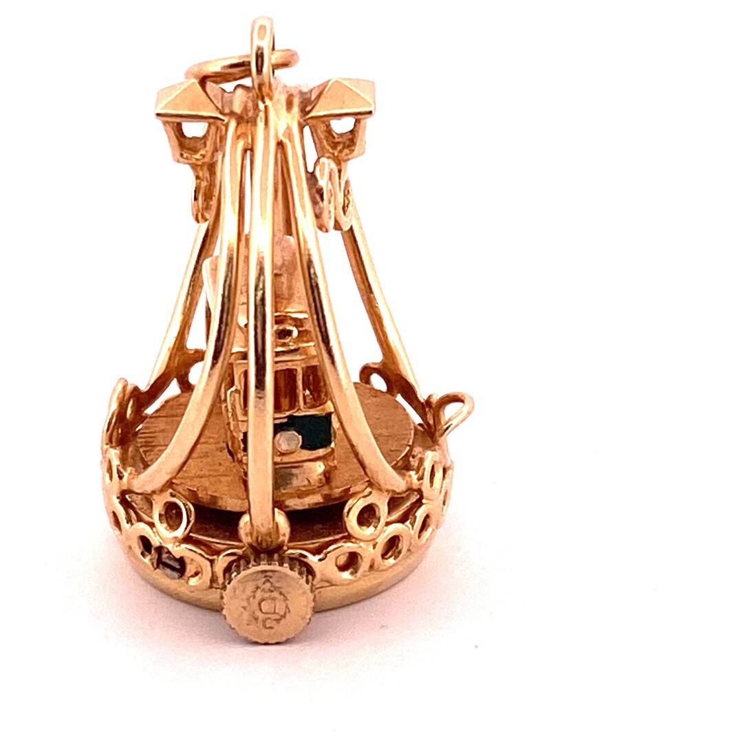 Charm Mechanical Dankner Living Charms Dankner 14k Gold 