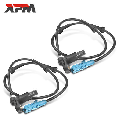 2x ABS Sensor Raddrehzahl Hinten Links Rechts für Peugeot 206 CC 2D 206 SW 2E/K