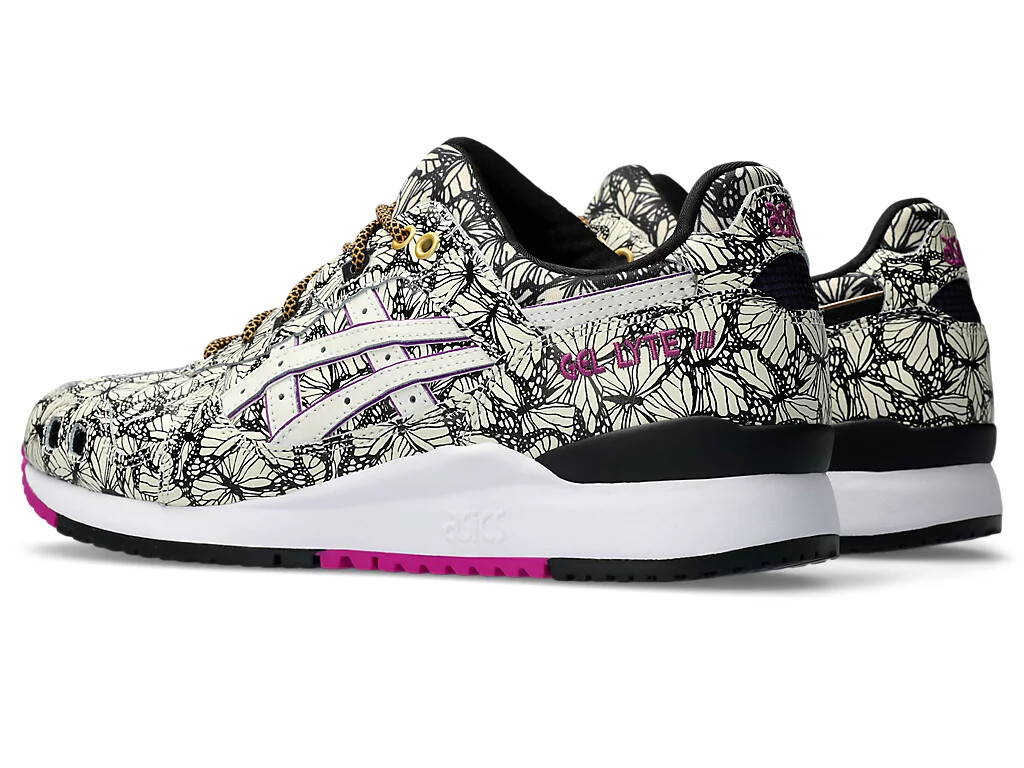 ASICS GEL-LYTE Ⅲ OG 1201A984 100 Cream Orchid Woman Sports Style Shoes