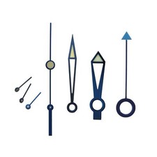 Genuine FORTIS hand set blue for B-42 Diver Chronograph 643.10.12 / Val 7750