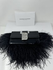 Brandon Blackwood Medium Nia Bag with Feathers 500msrp