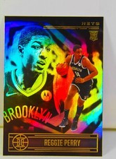 Reggie Perry RC 2020-21 Illusions Basketball Holo Foil Refractor Rookie Card#184