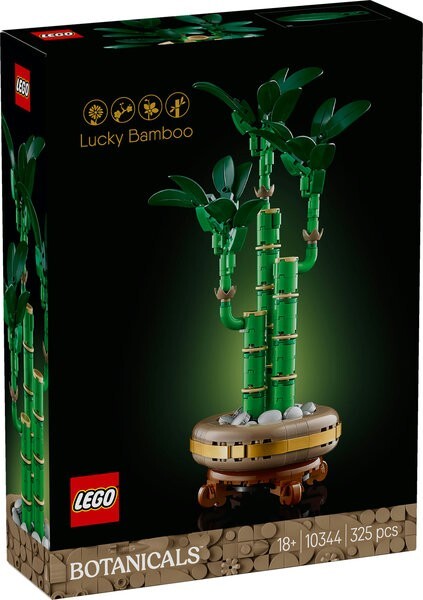 Arreda con LEGO 10344 Bambù della Fortuna: Design Botanico Moderno
