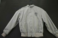 Vintage King Louie Men's Size Medium Full Zip Embroidered Jacket Polyester Blend