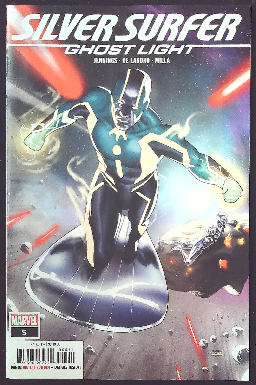 SILVER SURFER: GHOST LIGHT (2023) #5 - New Bagged