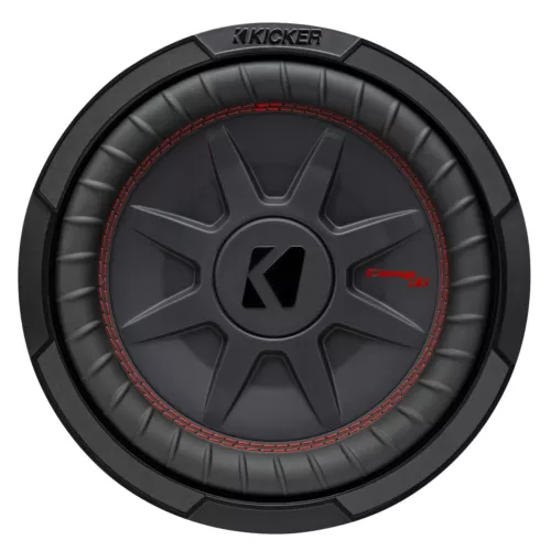 Kicker CWRT10, CompRT Series 10" 2-Ohm DVC Shallow Subwoofer (48CWRT102)