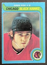 1979-80 O-Pee-Chee OPC Hockey - #116 Greg Fox RC - Chicago Blackhawks