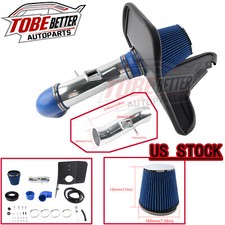 Heat Shield Blue Filter Cold Air Intake Kit For Chevrolet Camaro 3.6l V6 2012-15 Heat Shield Blue Filter Cold Air Intake Kit For Chevrolet Camaro 3.6l V6 2012-15