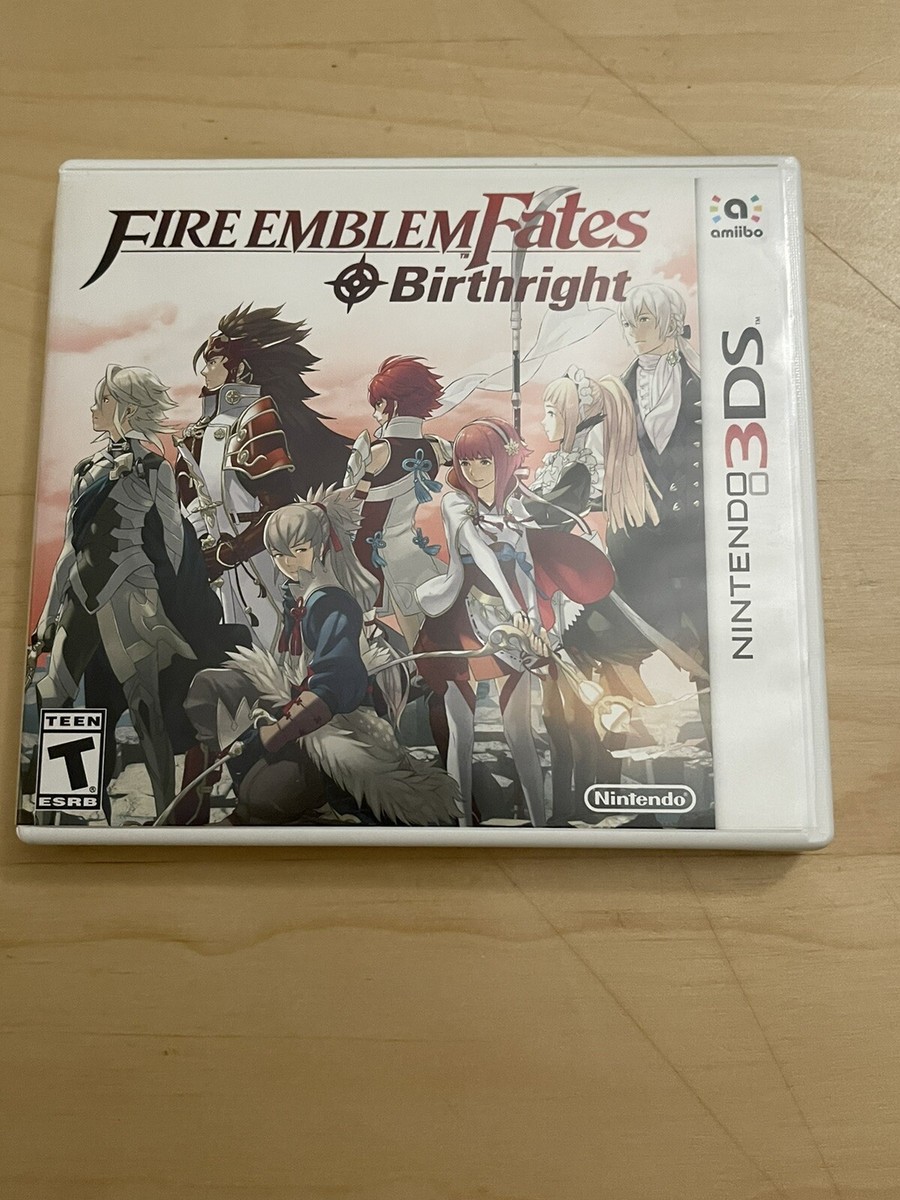FIRE EMBLEM Fates:Birthright新品未開封・3DS北米版 Fire Emblem Fates Birthright Nintendo 3DS Replacement Case