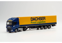 Herpa 312455 Iveco Stralis Np KüHlkoffer-Sz Dachser Food Logistic Neu Ovp #SL10