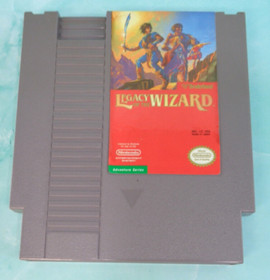 Legacy of the Wizard (NES, 1989) Broderbund Nintendo Video Game & Manual WORKS