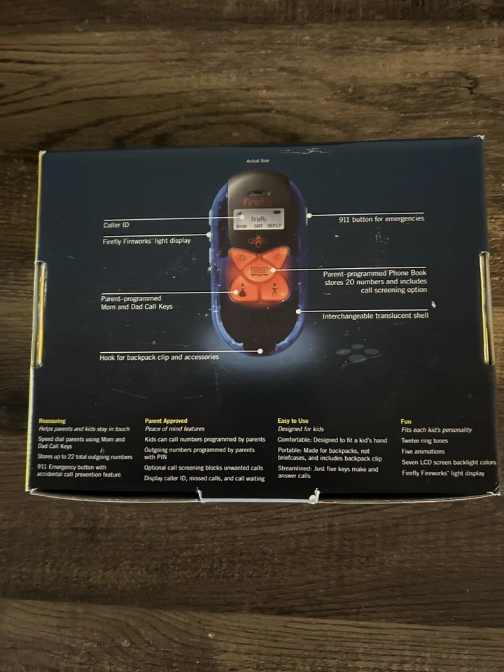 Teléfono celular móvil Firefly GSM para niños Foto 2 de 2