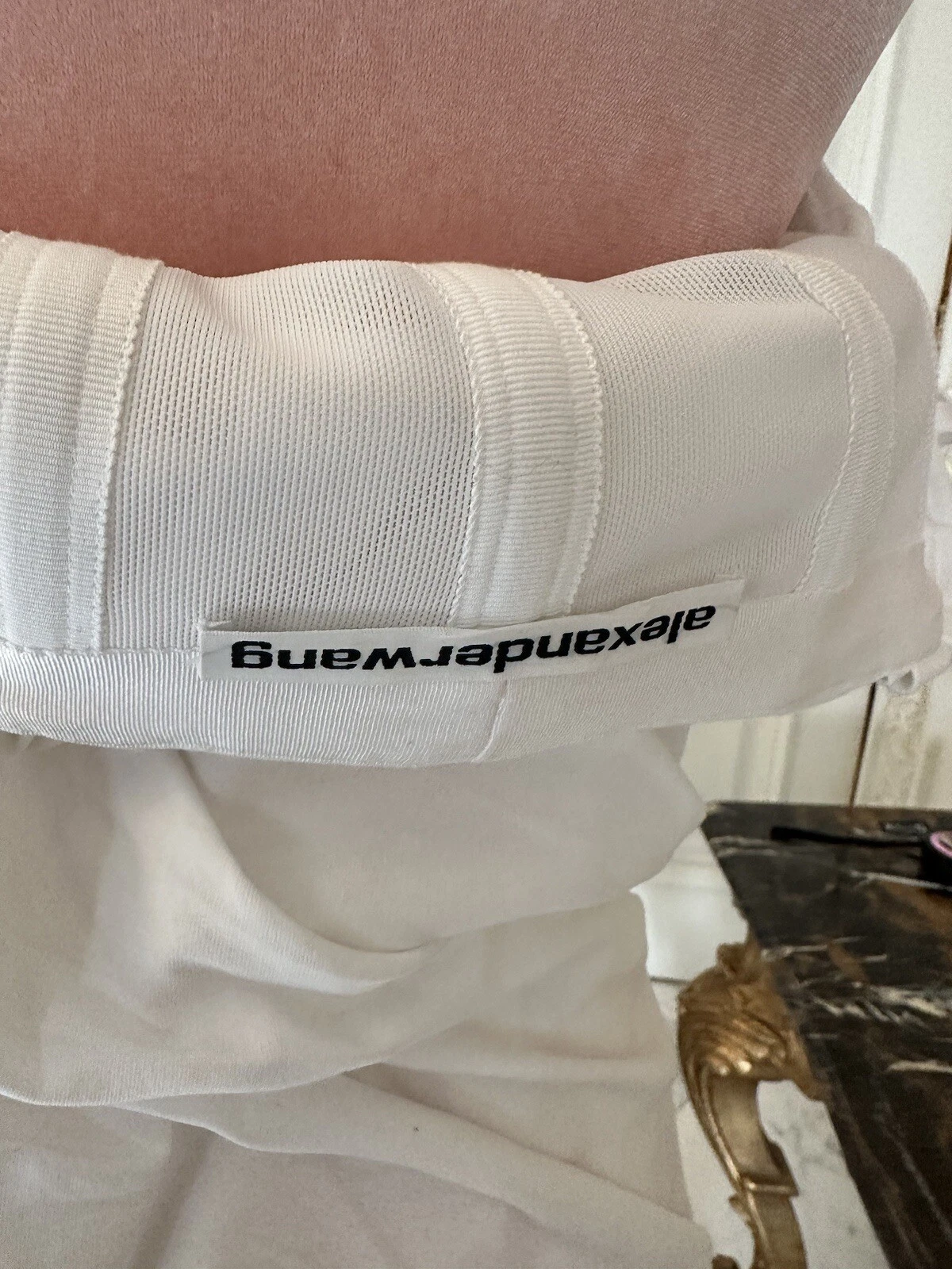 Alexander Wang Twisted T Shirt abito bustier 0