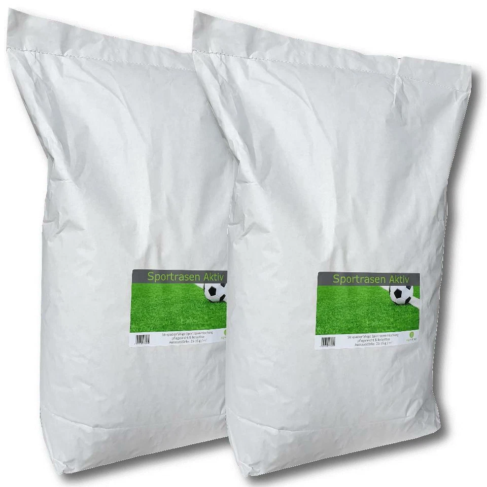 Sportrasen Aktiv 20 kg Graines de gazon Graines de gazon à sport Gazon de famil - Photo 1/1