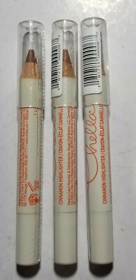 Chella Skin Care Eye Highlighter Crayon Pencil 1.4 g in CINNAMON - ( LOT OF 3 )