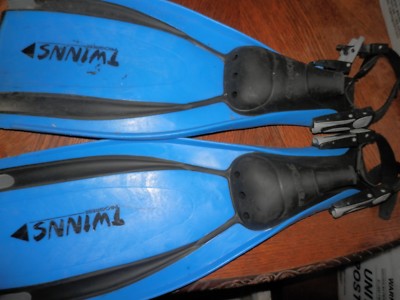 Sporasub Twinns Progress Yellow Size S SCUBA Swimming Snorkeling Fins