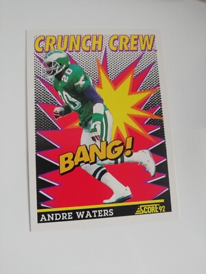 Andre Waters Philadelphia Eagles Pick your Card NFL Trading Card