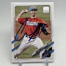 Cody Poteet Signed 2021 Topps Update RC US108 SIGNED Chicago Cubs BellingerTrade