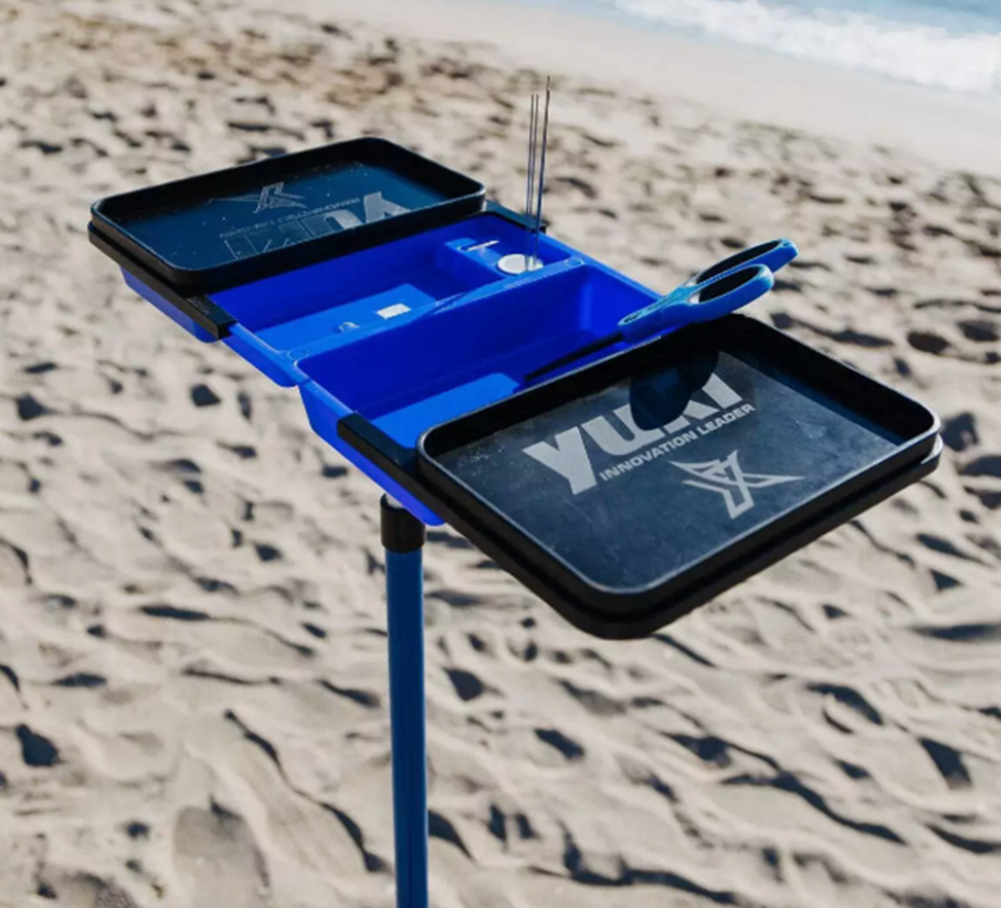 YUKI BAIT & ACCESSORIES TRAY SEA FISHING TACKLE BAIT BOX BAIT TRAY+NEEDLE HOLDER
