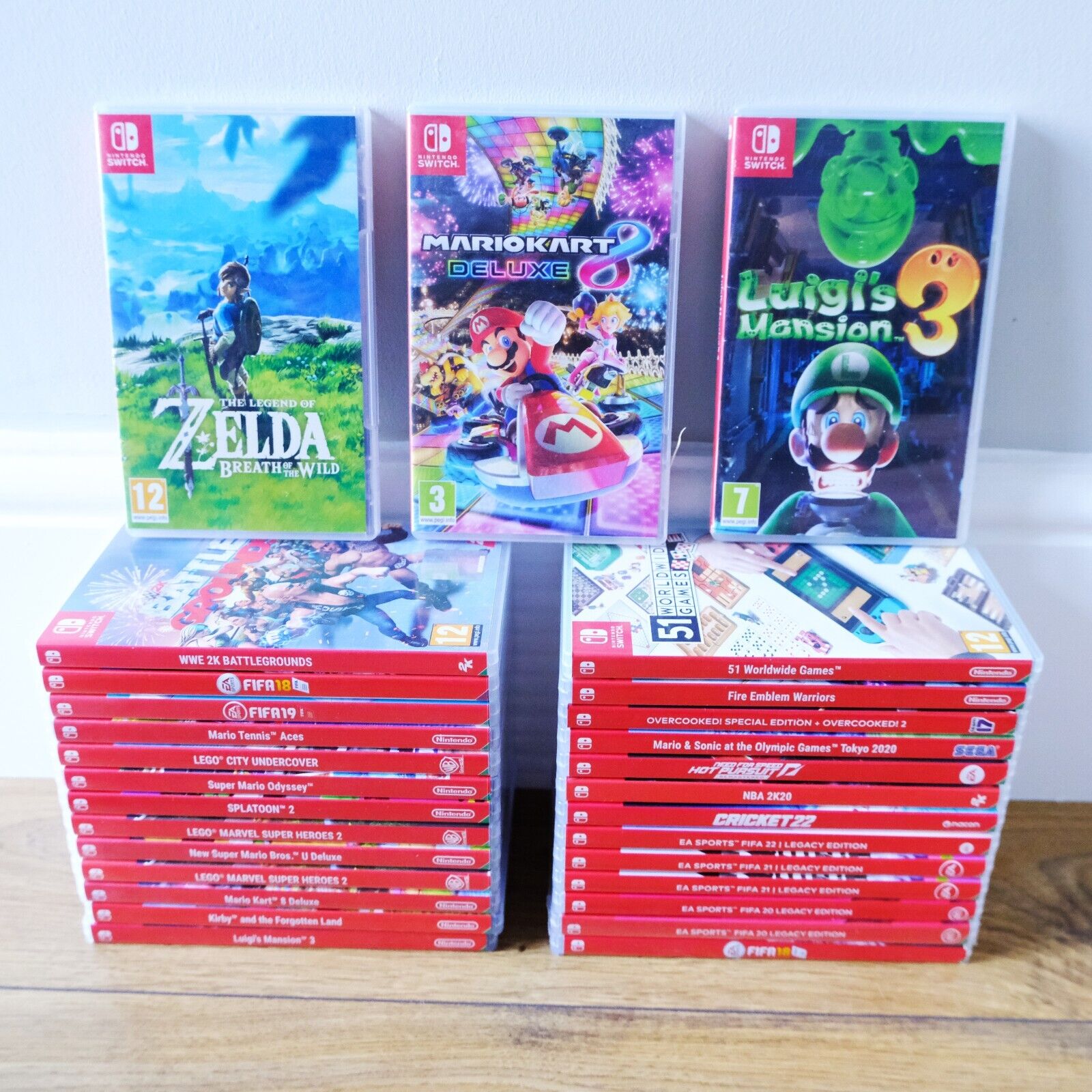 12 juegos en 1 Mega pack Gamers - Nintendo Switch