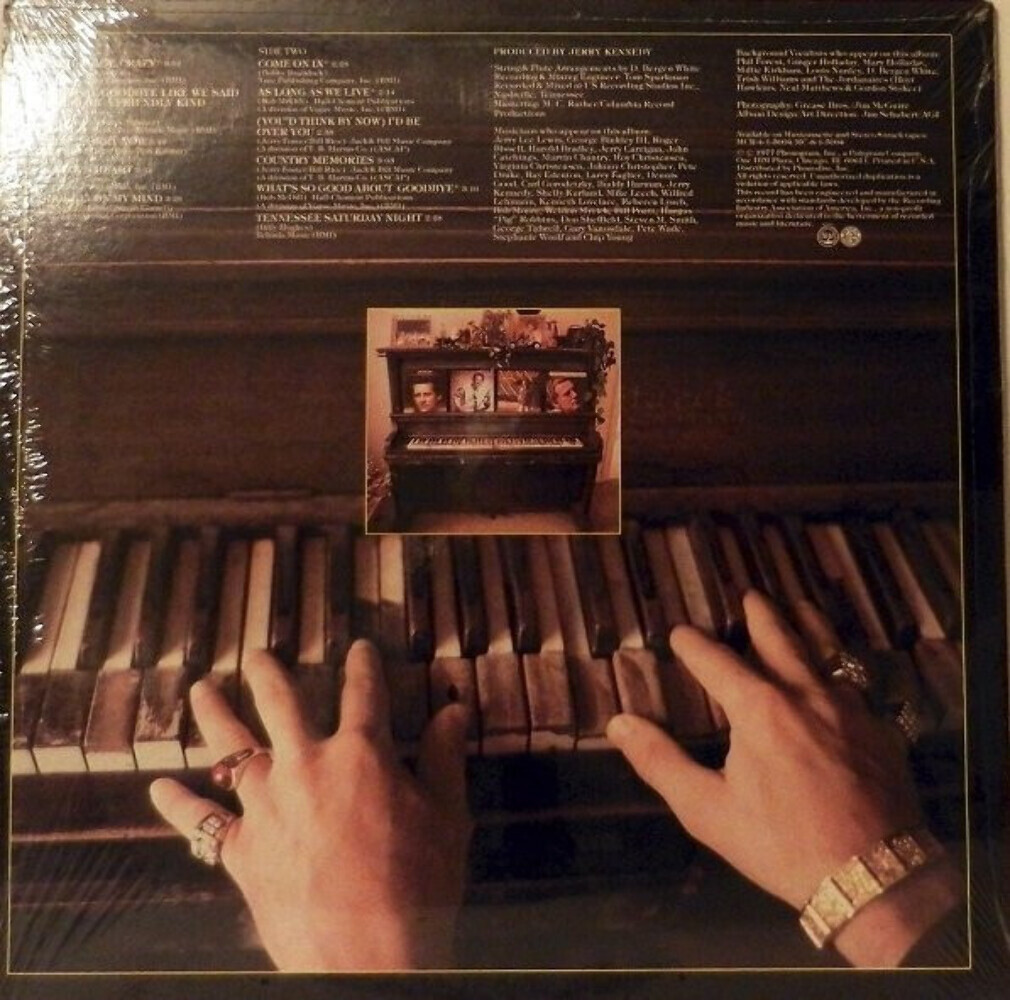 Jerry Lee Lewis - Country Memories - Mercury - SRM-1-5004