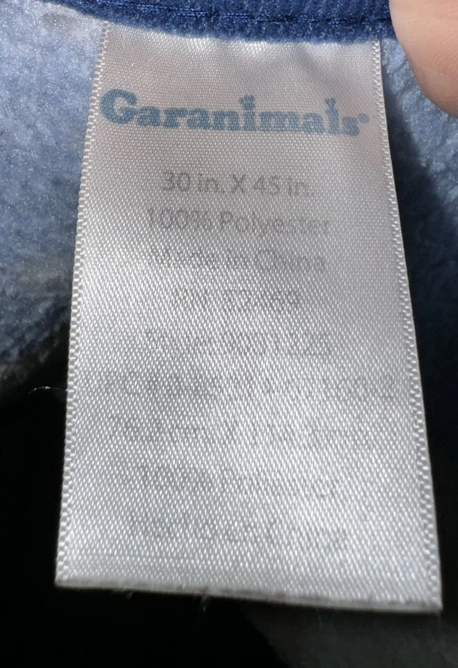 Manta de peluche para bebé Garanimals Play Imagine Believe Elephant Lion Mono Jungla Foto 3 de 3