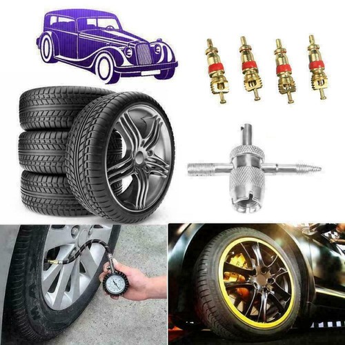 4in1 Car Tire Valve Tool Core Repair Installation and Removal Kit with 4Way P7 - Picture 11 of 11