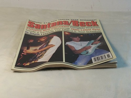 Guitar Player Best Of Magazine Santana Beck 1995 - Picture 7 of 7