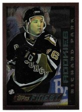 RICHARD PARK 1995-96 TOPPS FINEST CARD NEAR MINT CONDITION