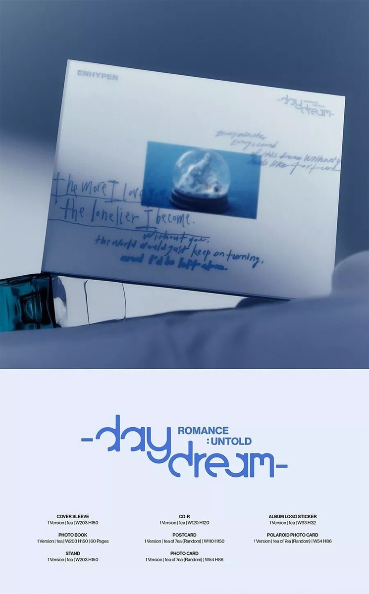 ENHYPEN ROMANCE:UNTOLD-DAYDREAM 2nd Repackage Album JAPAN
