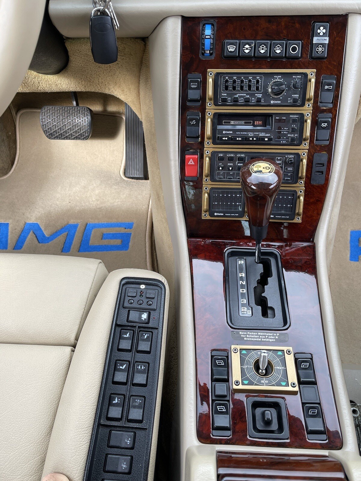 W126 Mercedes Benz CLARION G80 Bluetooth Sec sel AMG SGS TRASCO BRABUS