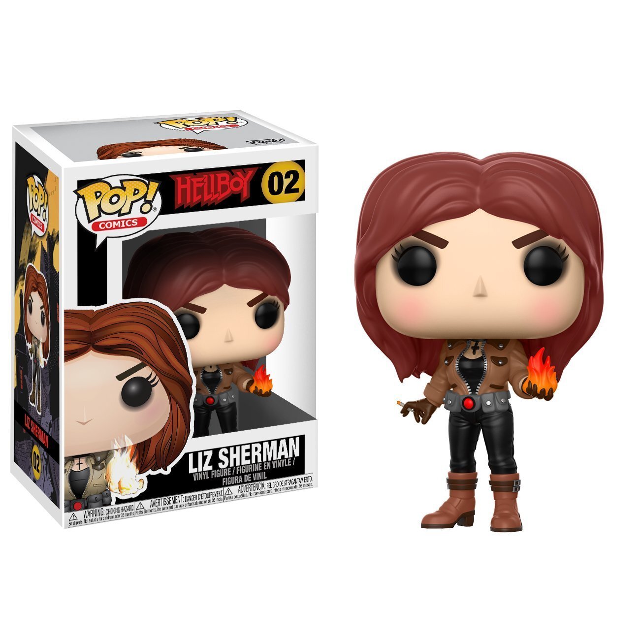 Pop Comics Hellboy 02 Liz Sherman Funko figure 27186