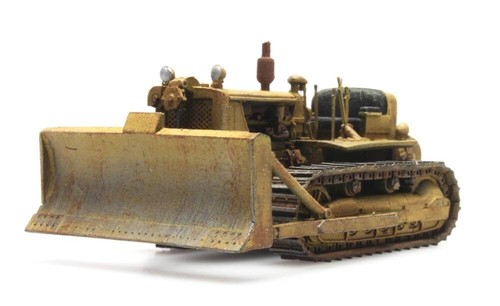 HO Scale Vehicles - 387.339 - Bulldozer D7 yellow - Foto 5 di 8