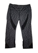 Women's Avia Large Leggings Excellent Condition Black/ Gray