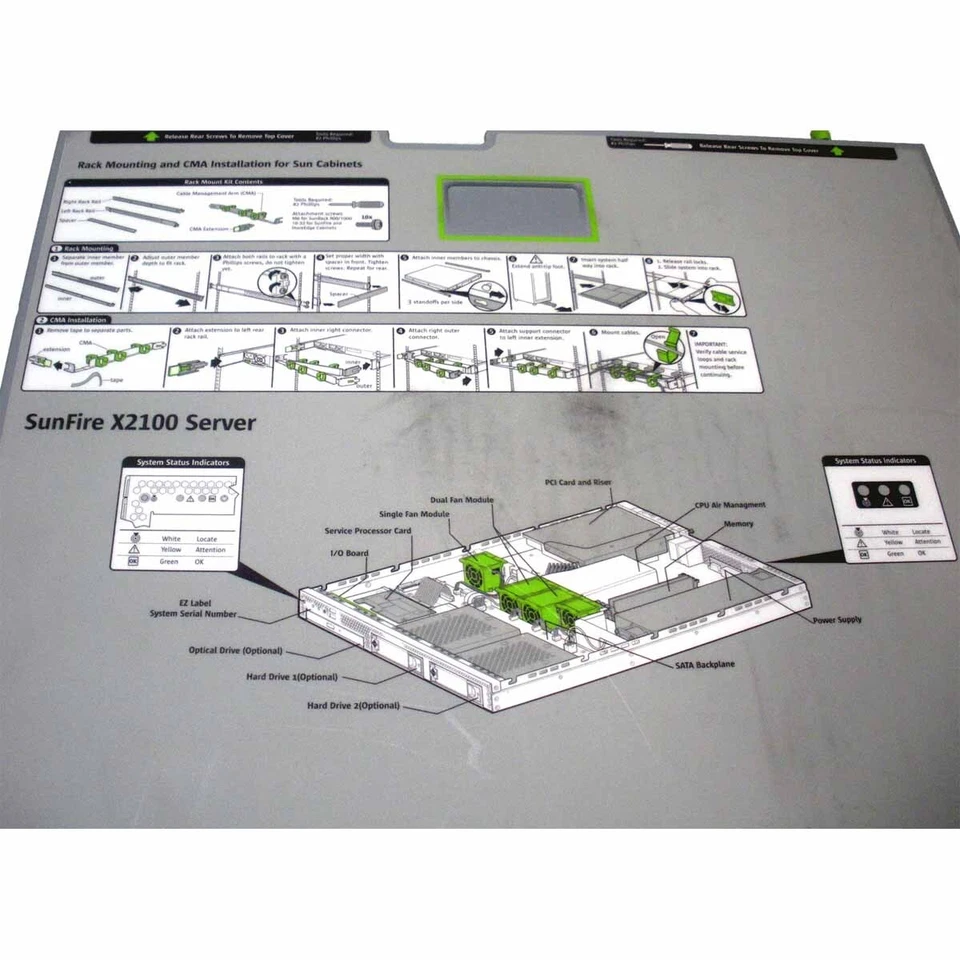 Sun X2100 A75 Server w/2.4GHz 2GB RAM - Image 3 of 4