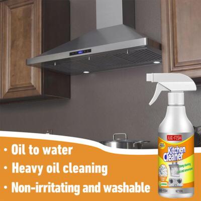 Kitchen Cleaner Spray Foam Grease Degreaser Remove Spray Oil For Home X8O8